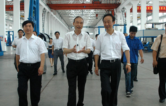 常州市委书记范燕青一行来mg不朽情缘调研