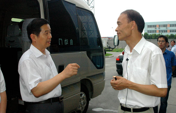 江苏省副省长史清静来mg不朽情缘集团调研