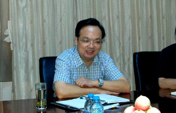 常州市副市长高清一行来mg不朽情缘集团调研