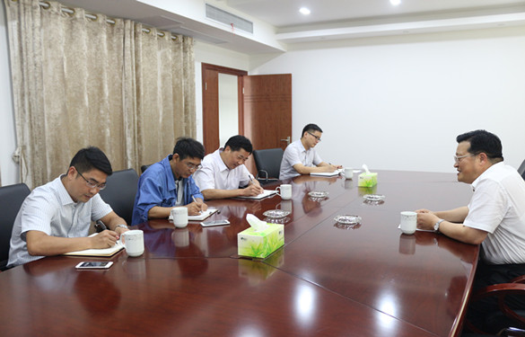 中共江苏省委组织部副部长盛克勤来mg不朽情缘电缆调研