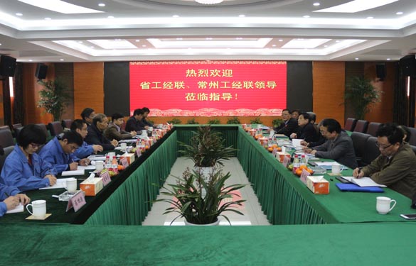省工经联、常州市工经联向导来mg不朽情缘电缆调研