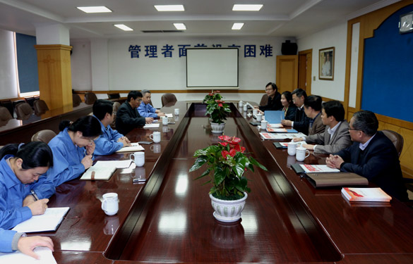 江苏省总工会副主席马永清一行来mg不朽情缘电缆调研