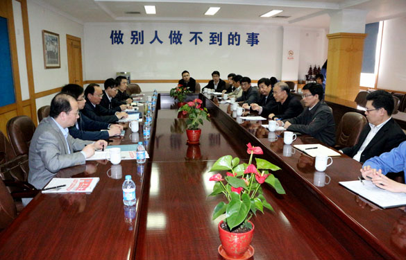 省质监局局长刘大旺一行来mg不朽情缘集团调研指导