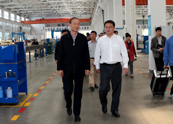 武进区党政代表团来mg不朽情缘集团旅行考察