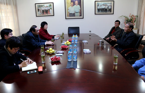 中国工商银行常州分行行长张彬一行来mg不朽情缘集团走访