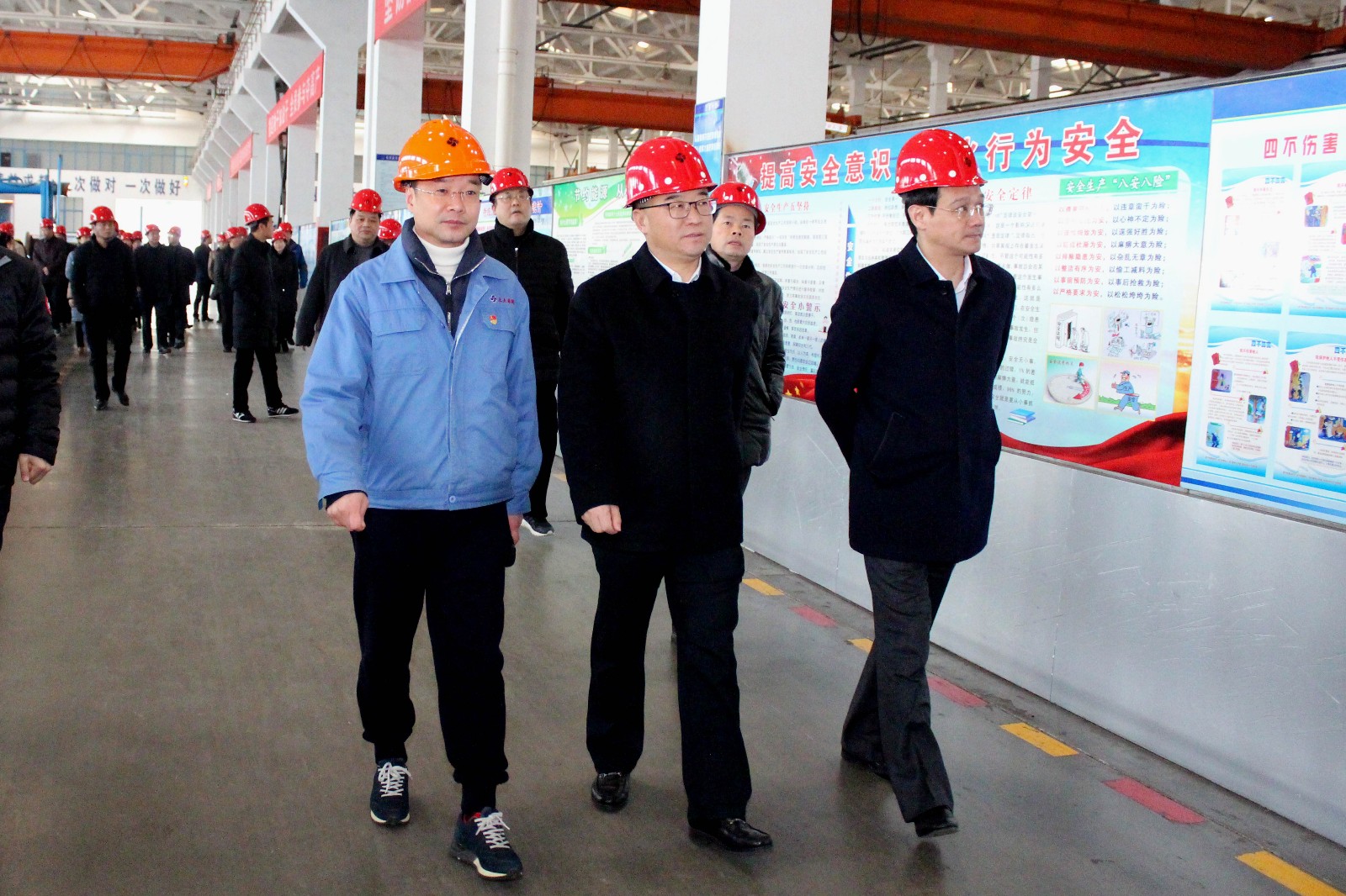 2019年1月16日，，，，郎溪县党政代表团一行来mg不朽情缘电缆旅行交流