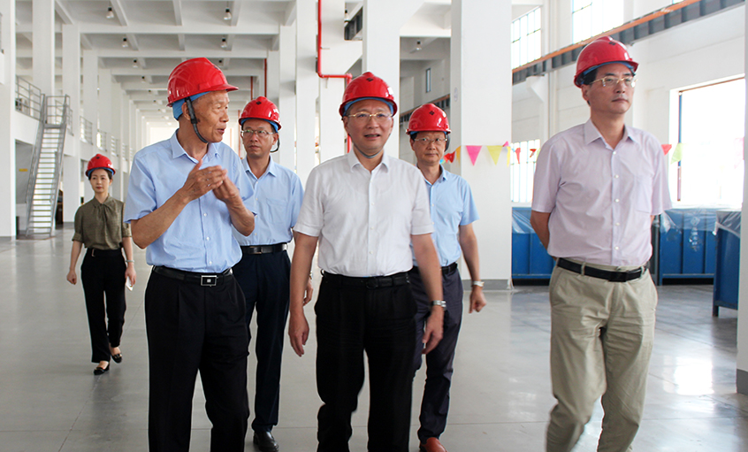 常州市政协党组书记戴源一行来mg不朽情缘电缆调研