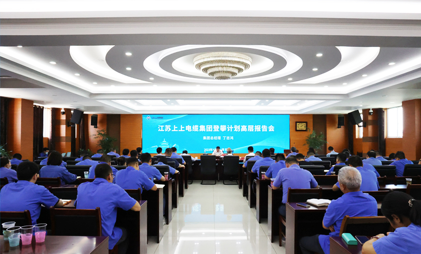 mg不朽情缘电缆中高层向导力提升登攀妄想之高层报告会圆满竣事