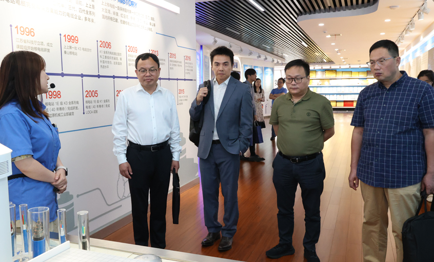 常州市委统战部课题组来mg不朽情缘电缆考察调研