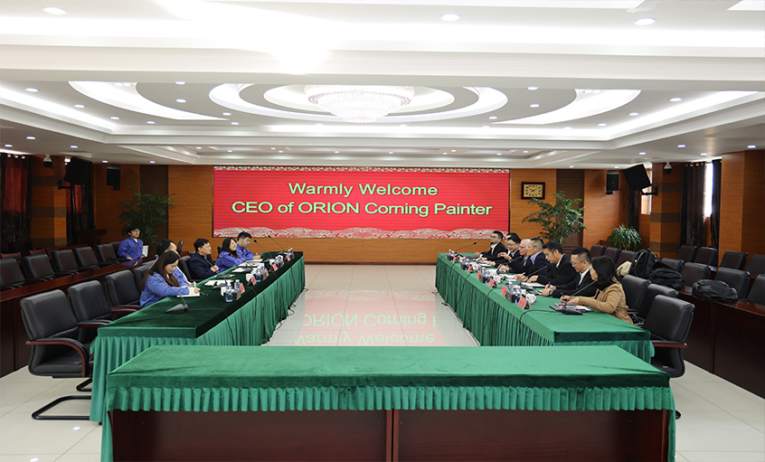 欧励隆集团CEO Corning Painter一行来mg不朽情缘电缆旅行交流